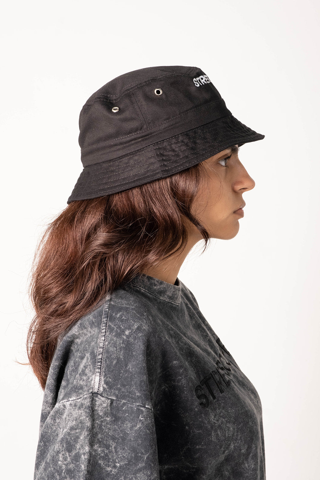 Black Bucket Hat SCG